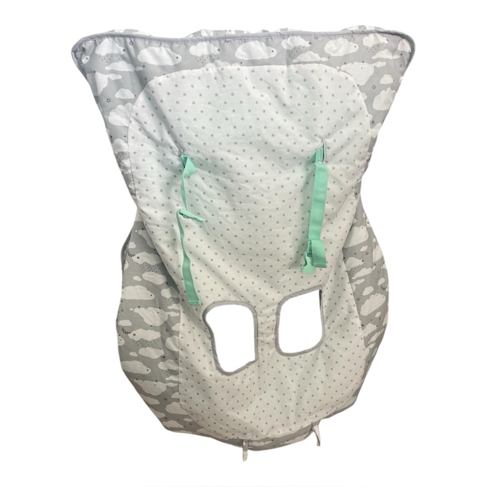 Go by Goldbug Reversible Shopping Cart Cover Kids Baby Unisex Gray
